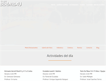 Tablet Screenshot of clubberimbau.com.mx